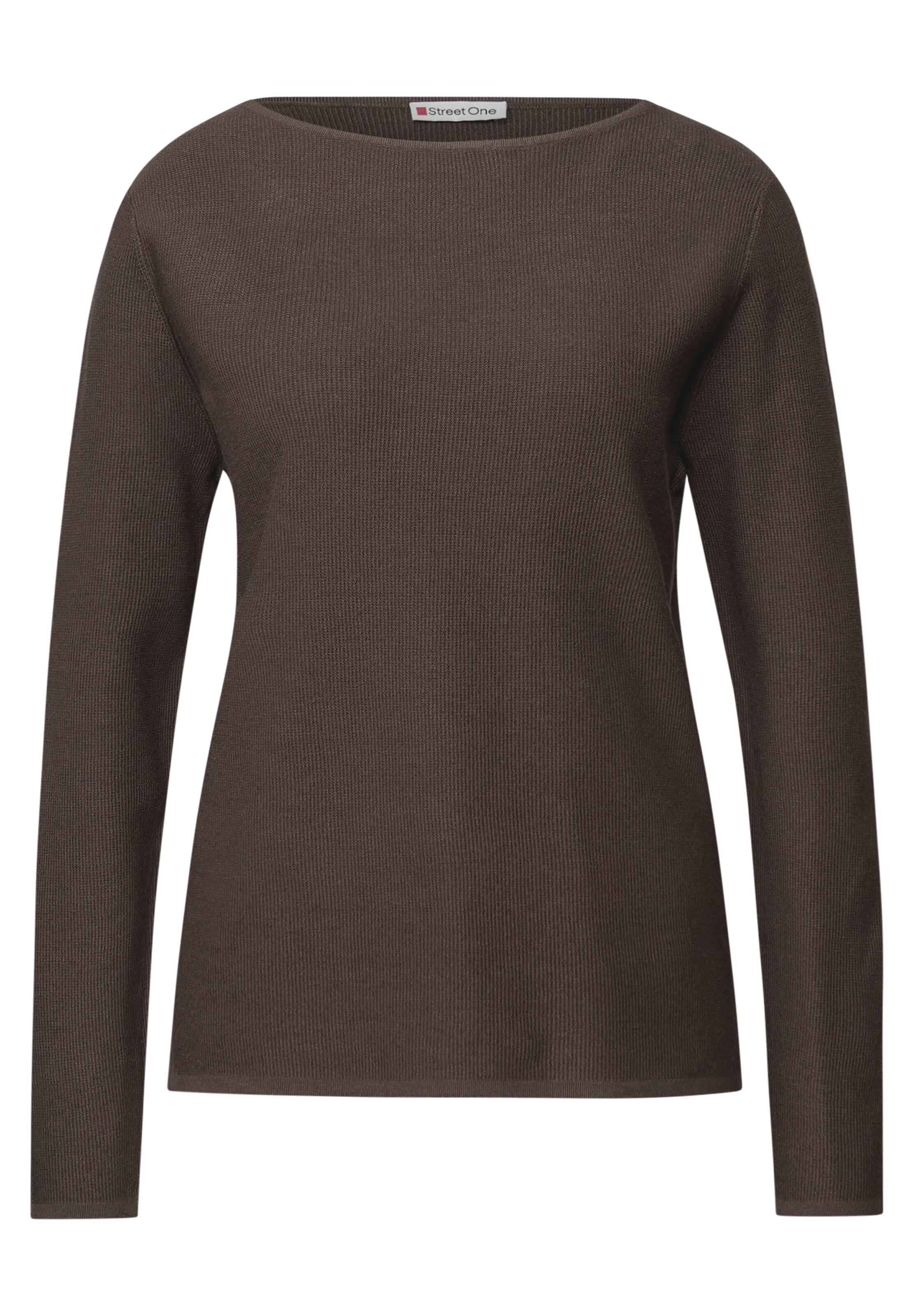 STREET ONE Sweater in Brown: front