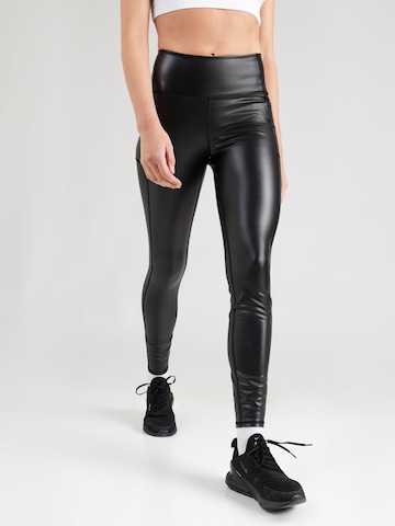 SKECHERS Skinny Παντελόνι φόρμας 'GOWALK' σε μαύρο: μπροστά
