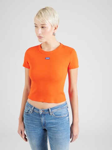 HUGO Shirt in Orange: front