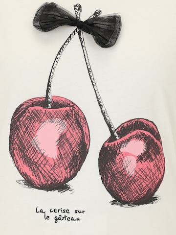Only Petite - Camiseta 'ONLNITA' en blanco