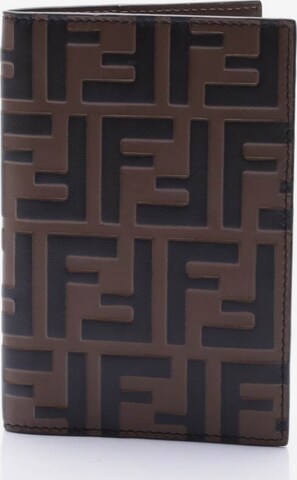 Fendi Small Leather Goods in One size in Brown: front