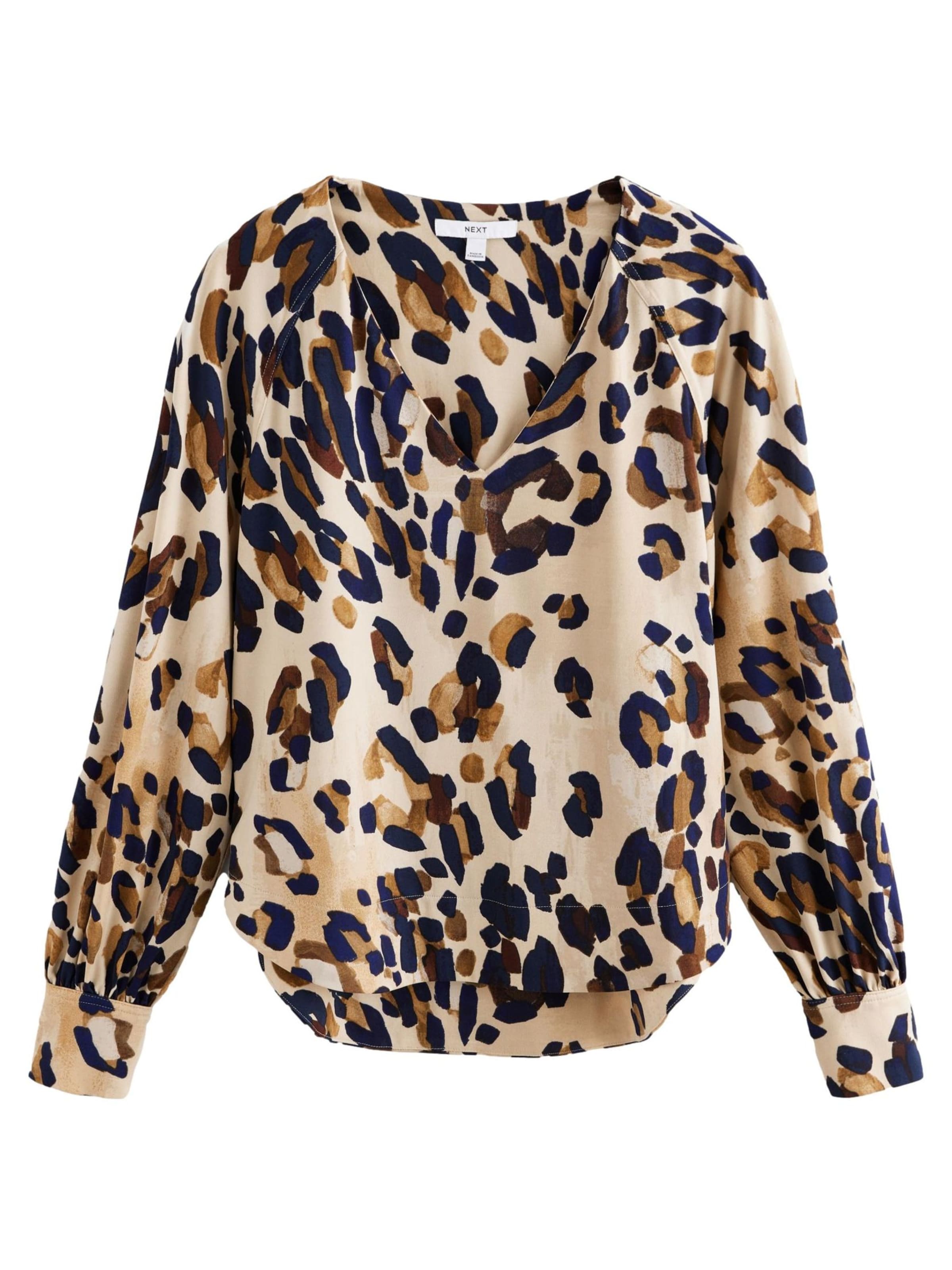 Next Блуза в кафяво: отпред