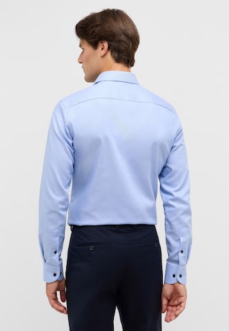 ETERNA Slim fit Business shirt in Blue