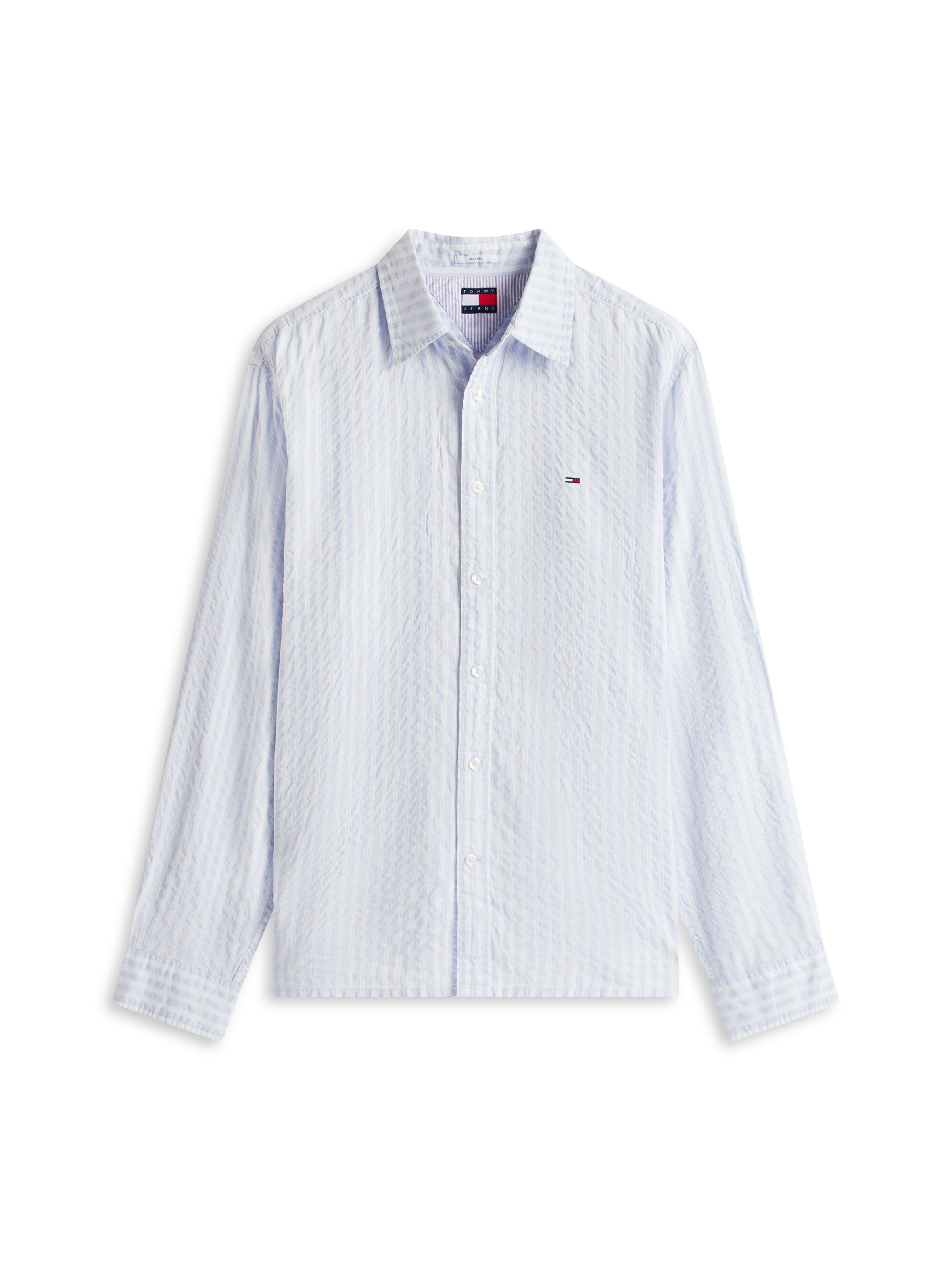 Tommy Jeans Button Up Shirt in S in Light blue, Item view