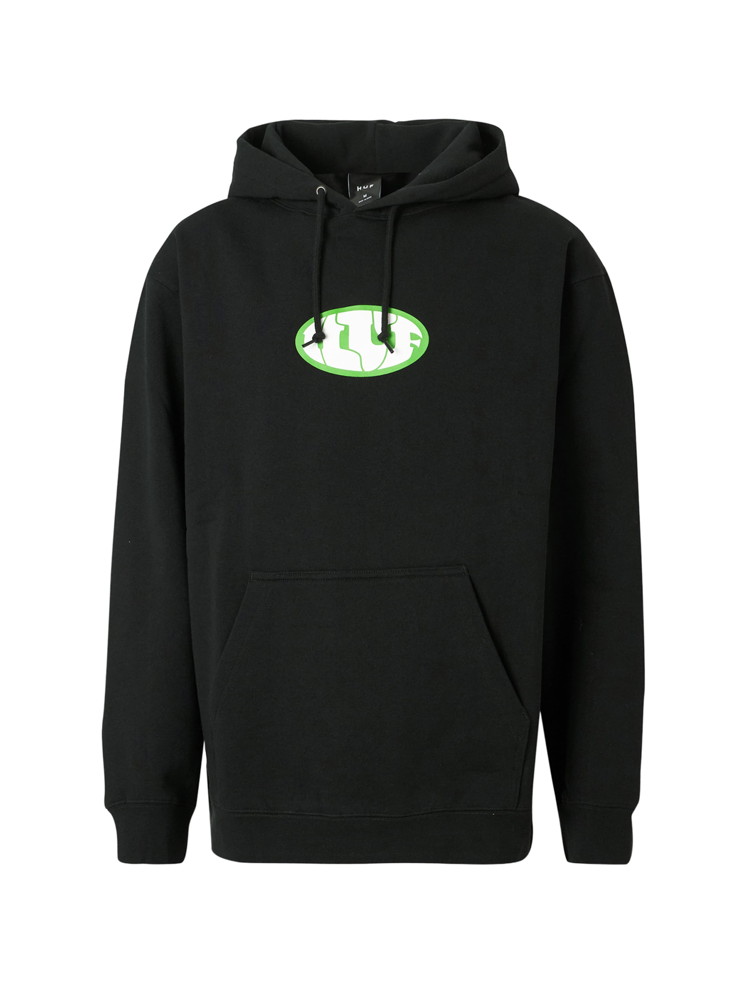 juoda HUF Megztinis be užsegimo: priekis