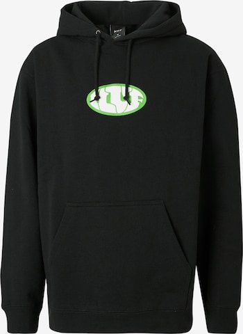 juoda HUF Megztinis be užsegimo: priekis