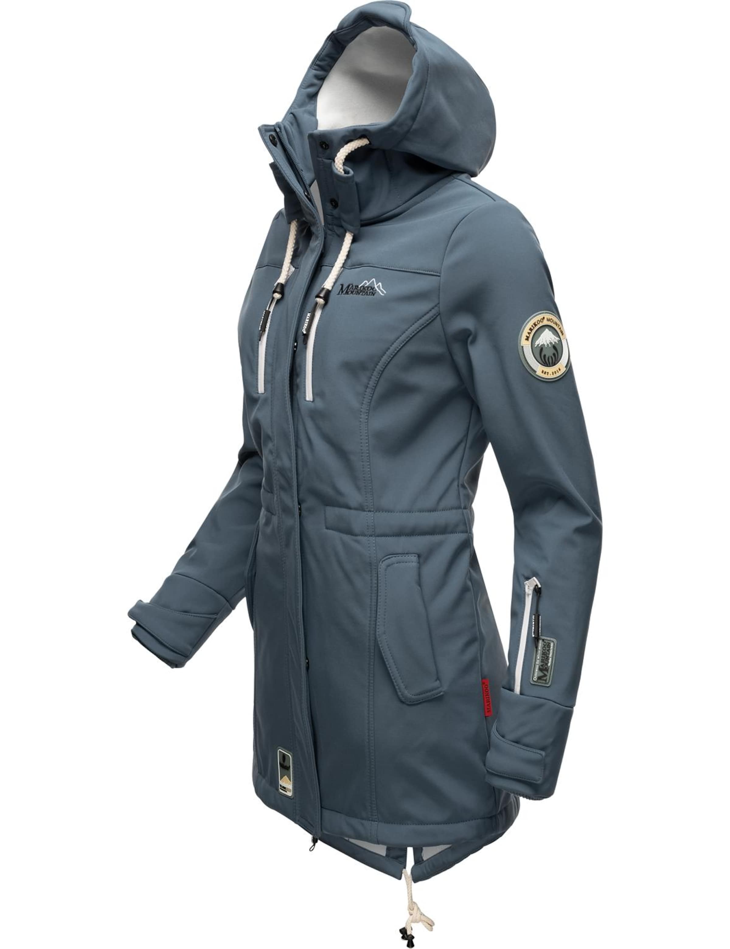 MARIKOO Funkcionalen plašč 'Zimtzicke' | modra barva