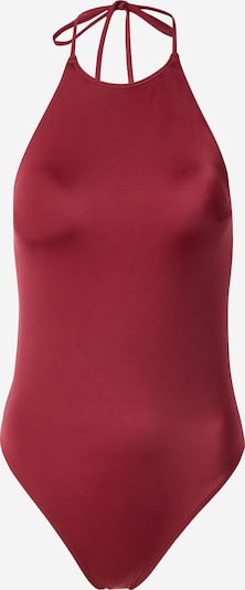 Calvin Klein Swimwear Badeanzug in brombeer, Produktansicht