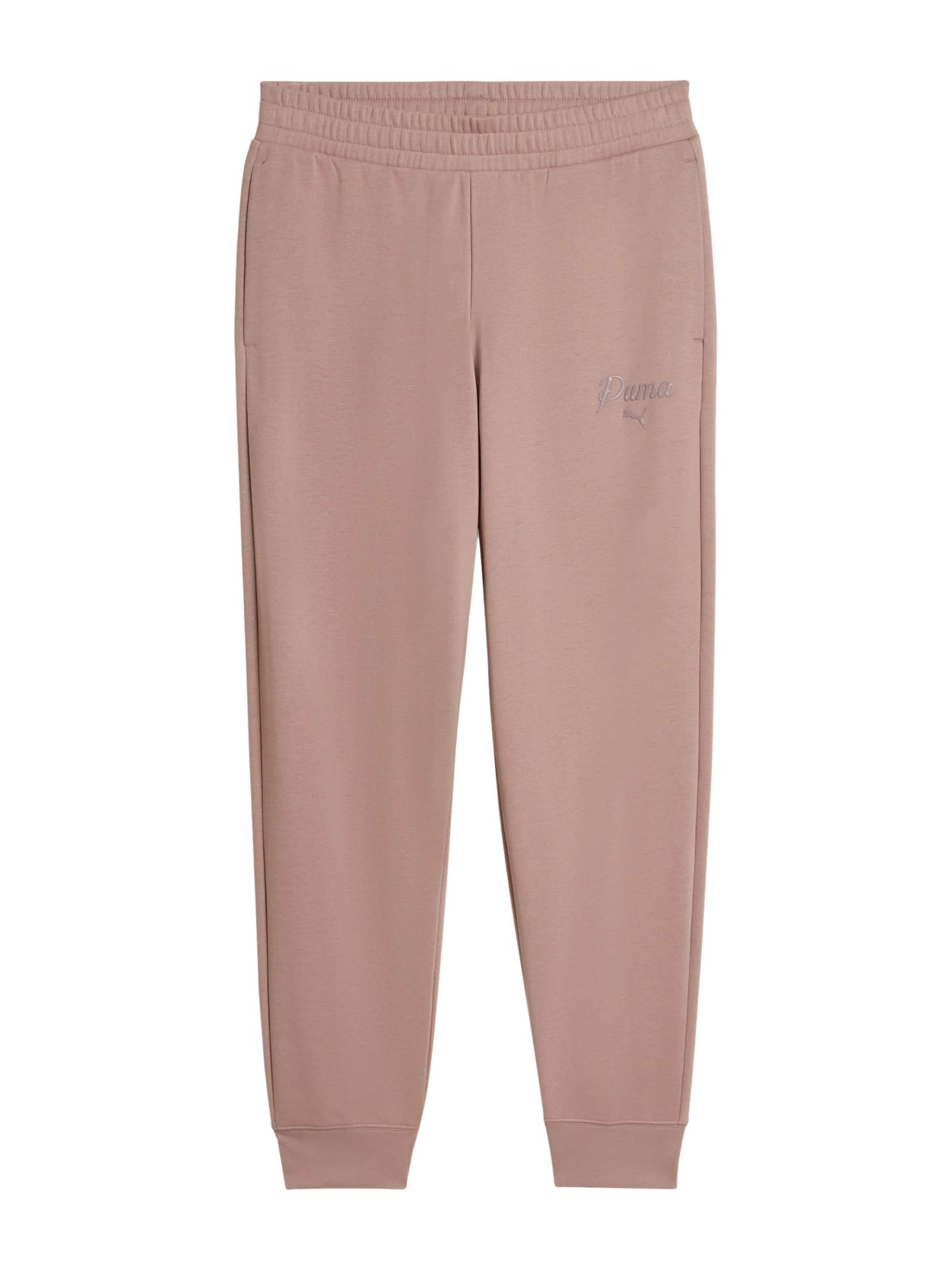 PUMA Sports trousers 'ESS SCRIPT' in Light brown, Item view