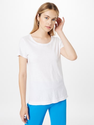 MOS MOSH قميص بلون أبيض: الأمام