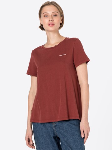 Ragwear חולצות 'IONAH' באדום: מלפנים