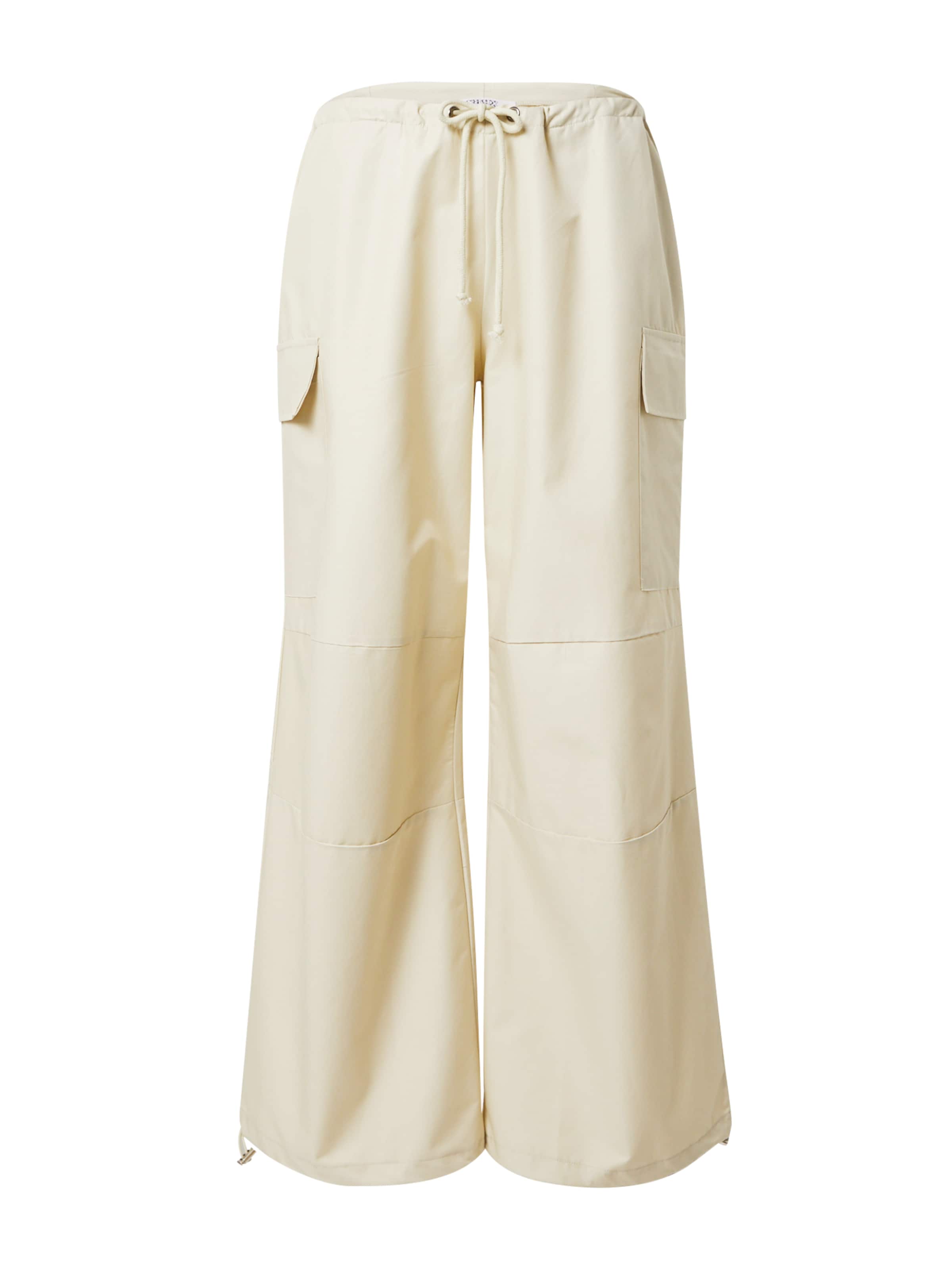 SHYX Loose fit Cargo Pants 'Liv' in Beige: front