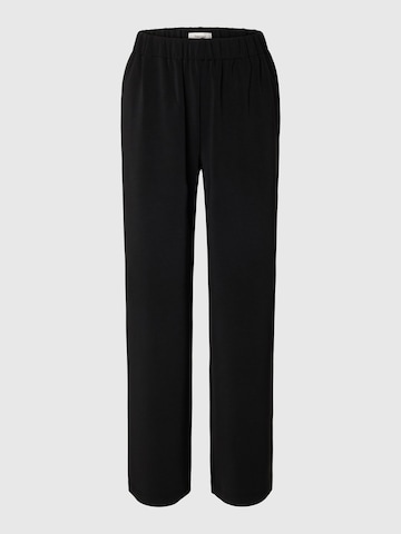 SELECTED FEMME regular Bukser i sort: forside