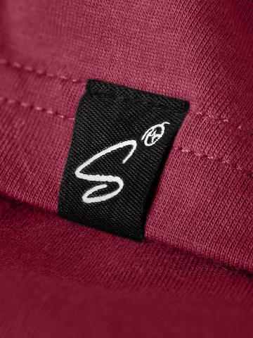 SPITZBUB Shirt 'Look Up!' in Red