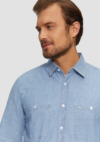 Coupe regular Chemise s.Oliver en bleu