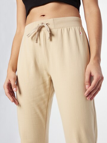 Champion Authentic Athletic Apparel Tapered Trousers in Brown