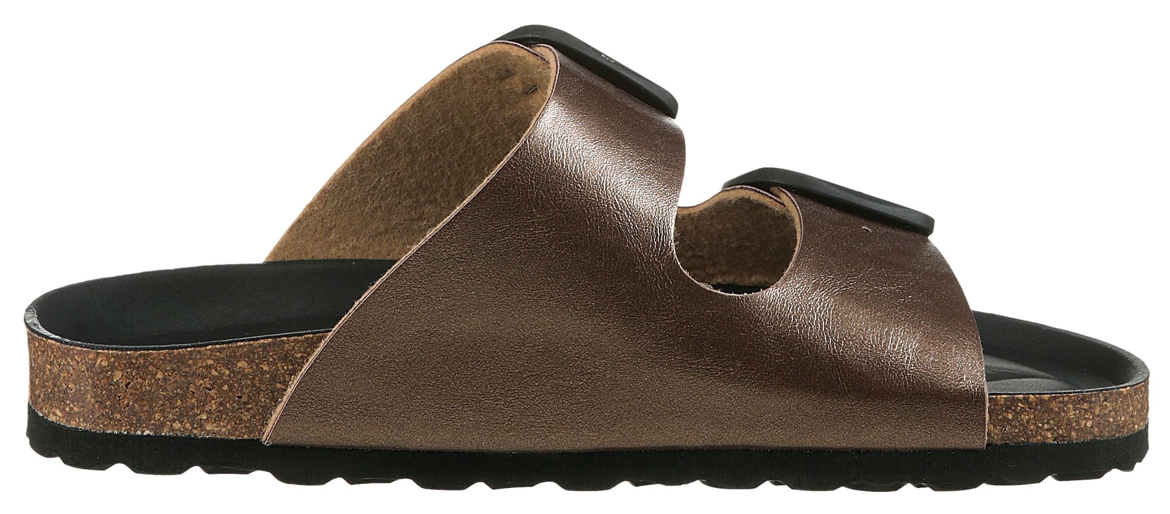 Aniston Mules in Bronze