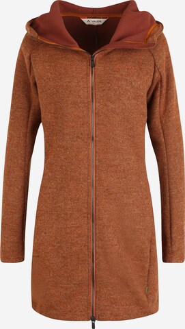 VAUDE Płaszcz outdoor 'Tinshan' w kolorze brązowy: przód