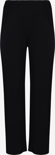 Yoek Pantalon 'Pleated' en noir, Vue avec produit