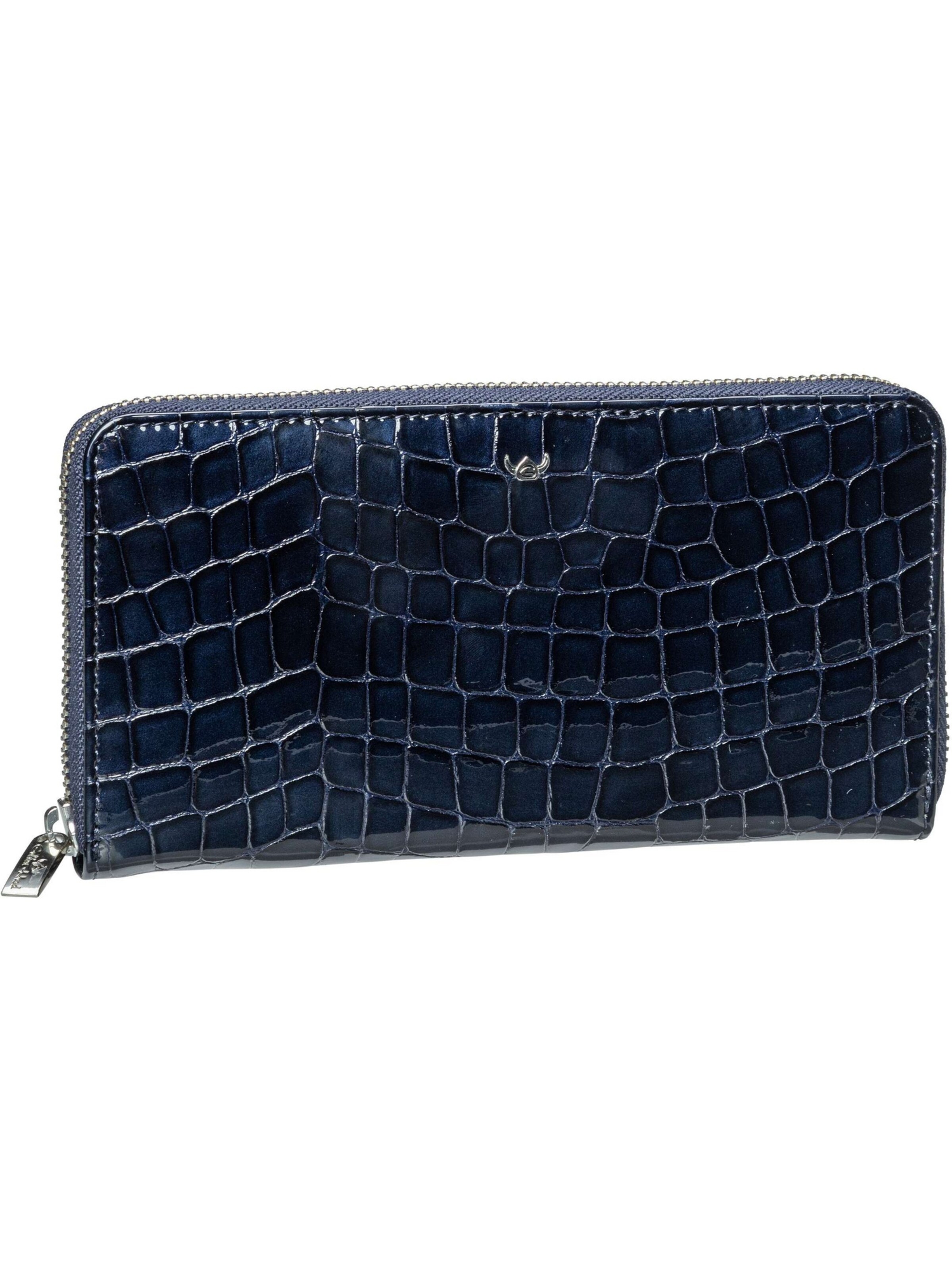 Portamonete 'Cayenne' di GOLDEN HEAD in blu: frontale