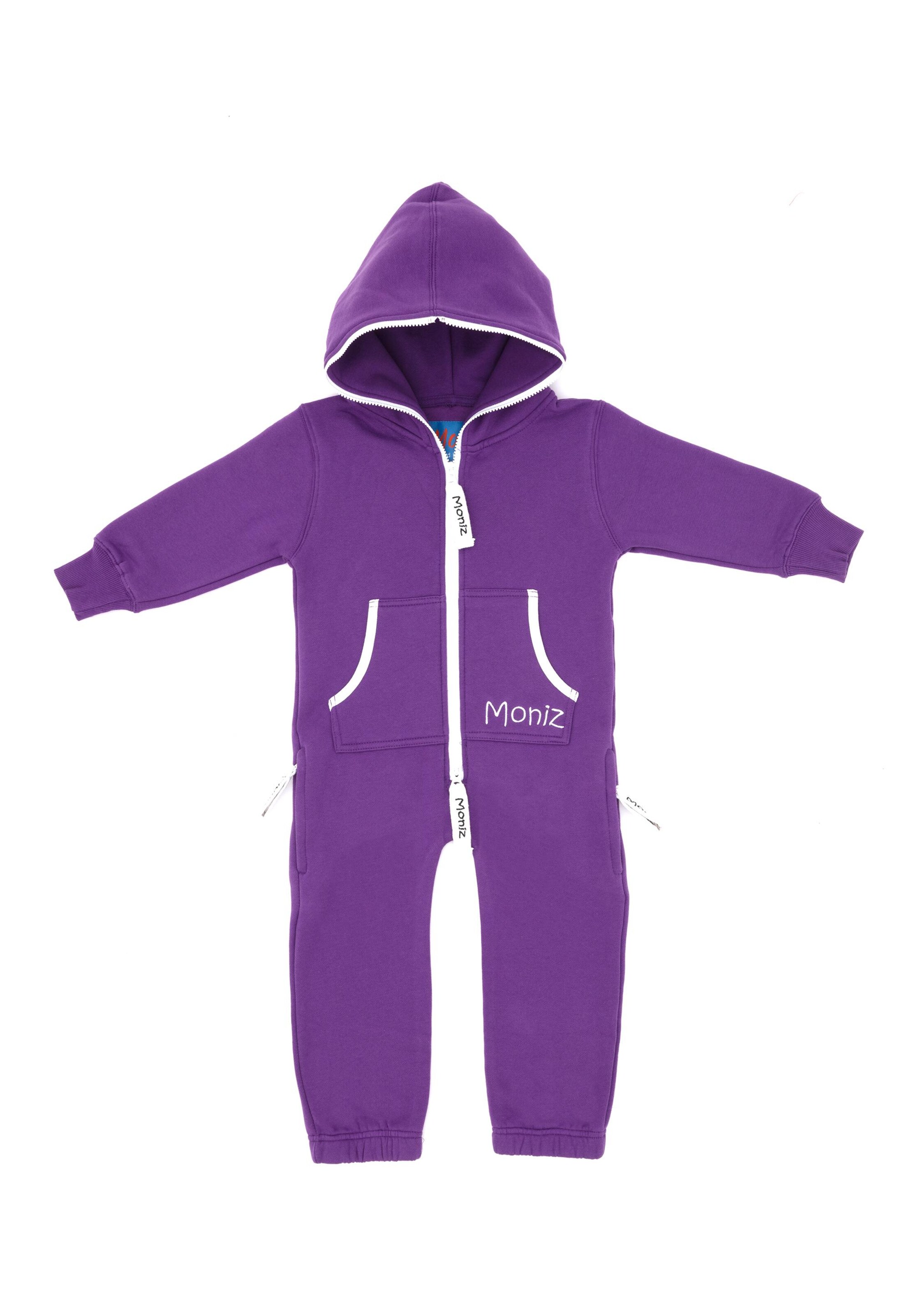 Moniz Overall in Lila: Vorderseite