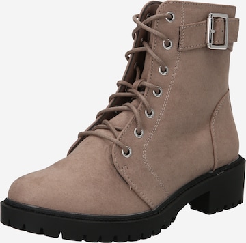 Dorothy Perkins Veterlaarsjes in Beige: voorkant