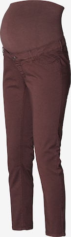 Esprit Maternity Slim fit Jeans in Brown: front