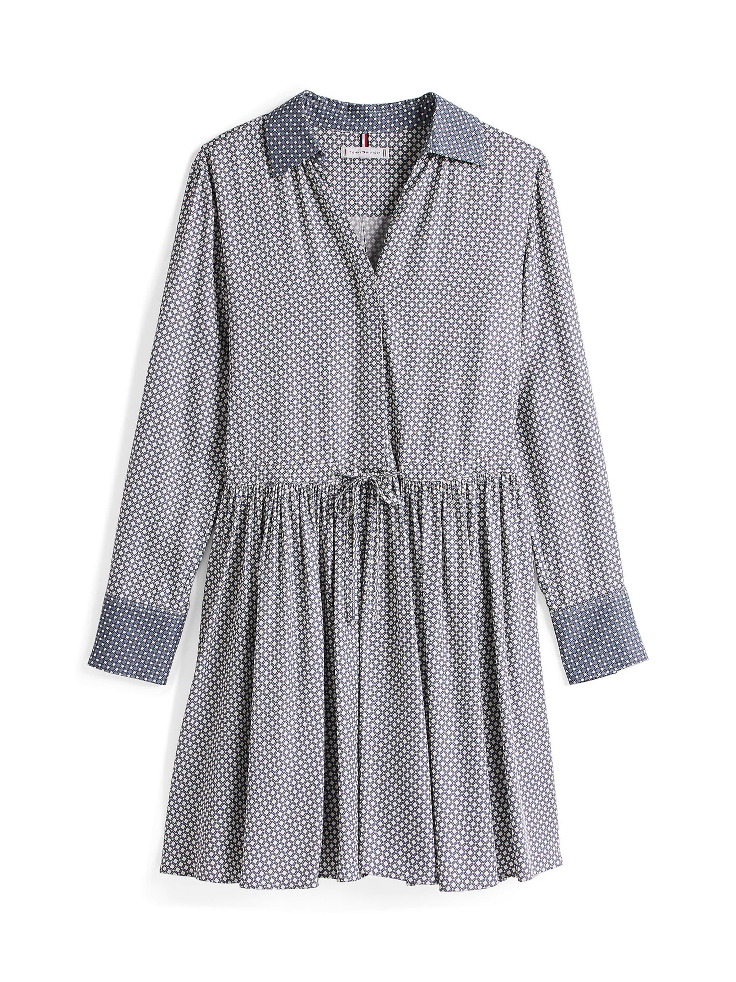 TOMMY HILFIGER Kleid in blau / grau, Produktansicht