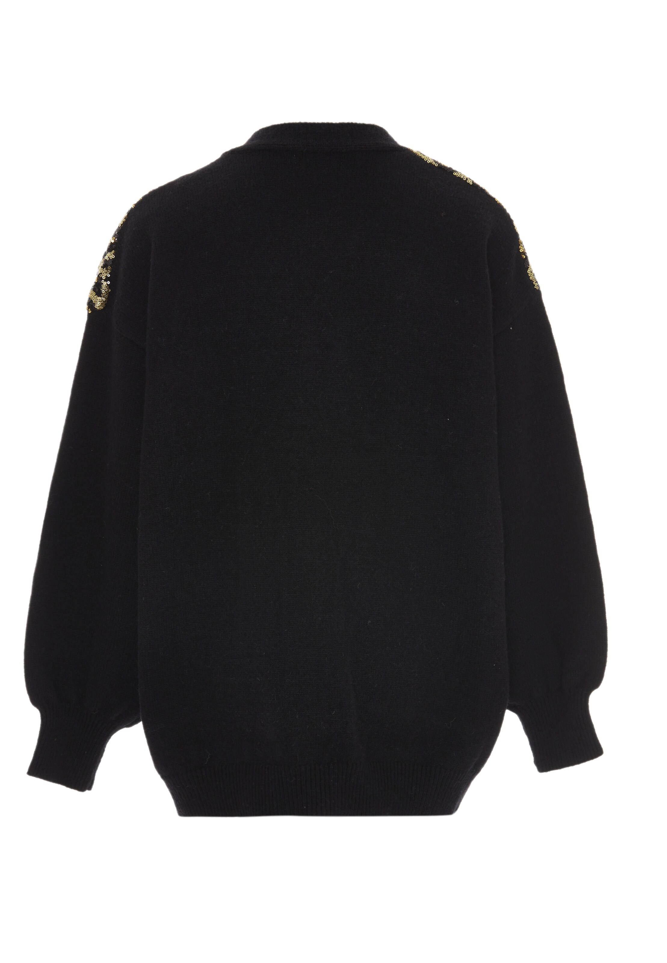 IMANE - Casaco de malha em preto