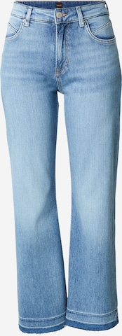 BOSS Rozšírený strih Džínsy 'C_SOFT KICK' - Modrá: predná strana