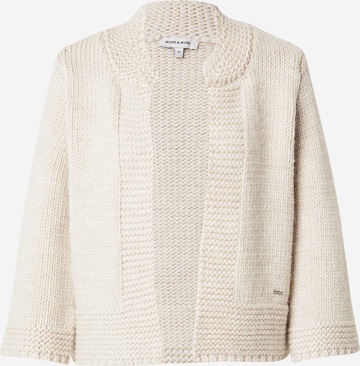 MORE & MORE Вязаная кофта в Бежевый: спереди