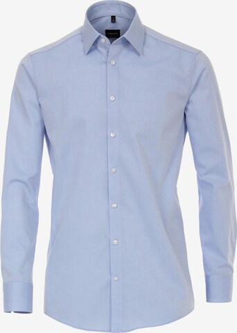 VENTI Business Shirt in Blue: front