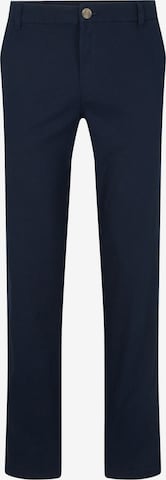 Regular Pantalon chino TOM TAILOR en bleu : devant