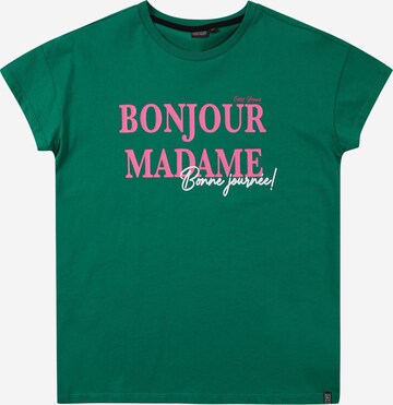 T-Shirt 'JUNE' Cars Jeans en vert : devant