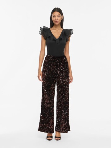 Wide leg Pantaloni 'FAITH' di VILA in marrone