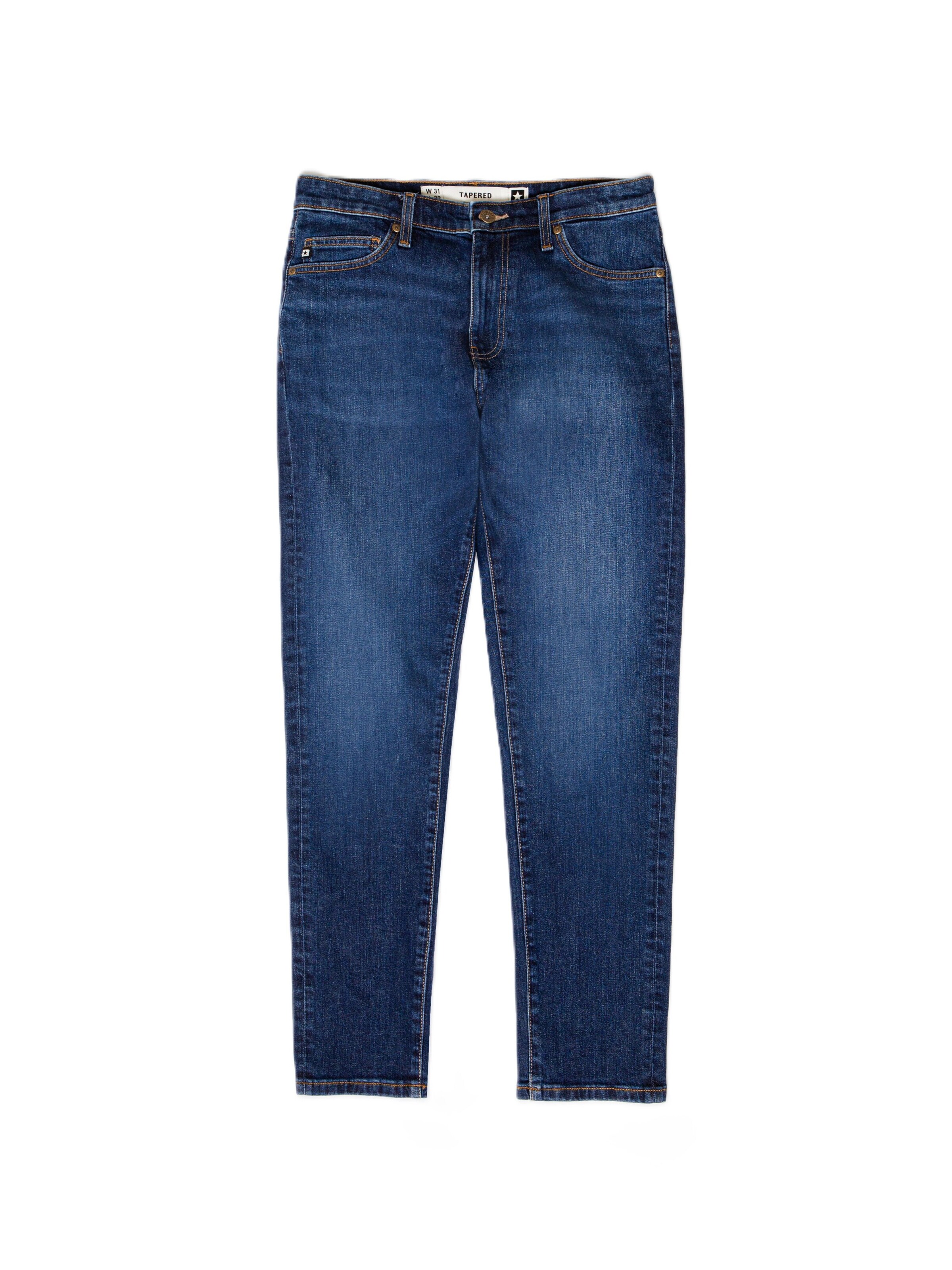 Tapered Jeans 'HARPER' di BIG STAR in blu: frontale
