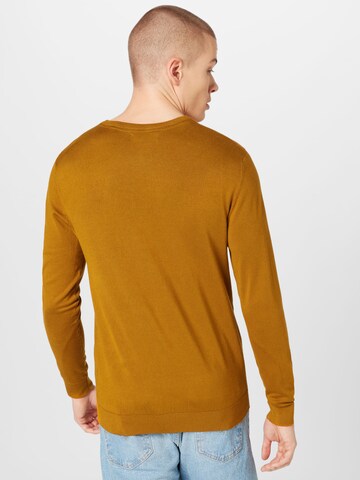 Petrol Industries Sweater in Brown