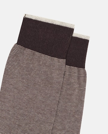 Chaussettes Boggi Milano en marron