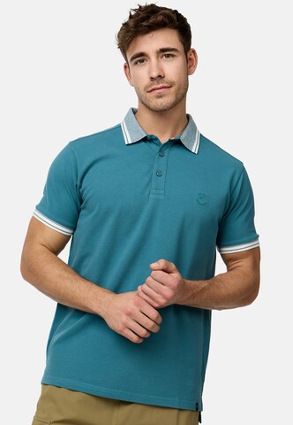INDICODE JEANS Poloshirt 'Jamie ' in Blau: Vorderseite