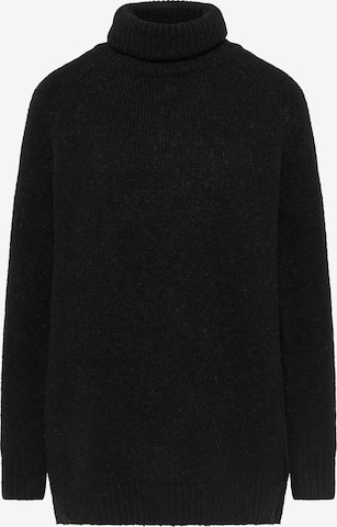 usha WHITE LABEL Pullover in Schwarz: predná strana