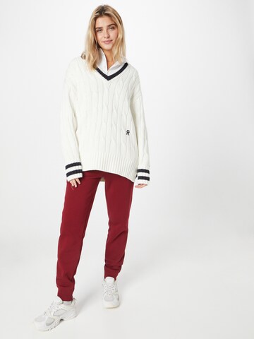 TOMMY HILFIGER Sweter w kolorze beżowy