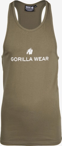 Maglia funzionale 'Carter' di Gorilla Wear in verde: frontale