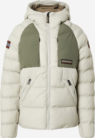 pelēks NAPAPIJRI Ziemas jaka 'MOESA': no priekšpuses