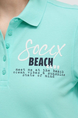 Soccx Shirt in Blau