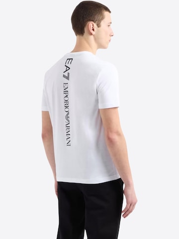 T-shirt EA7 Emporio Armani en blanc