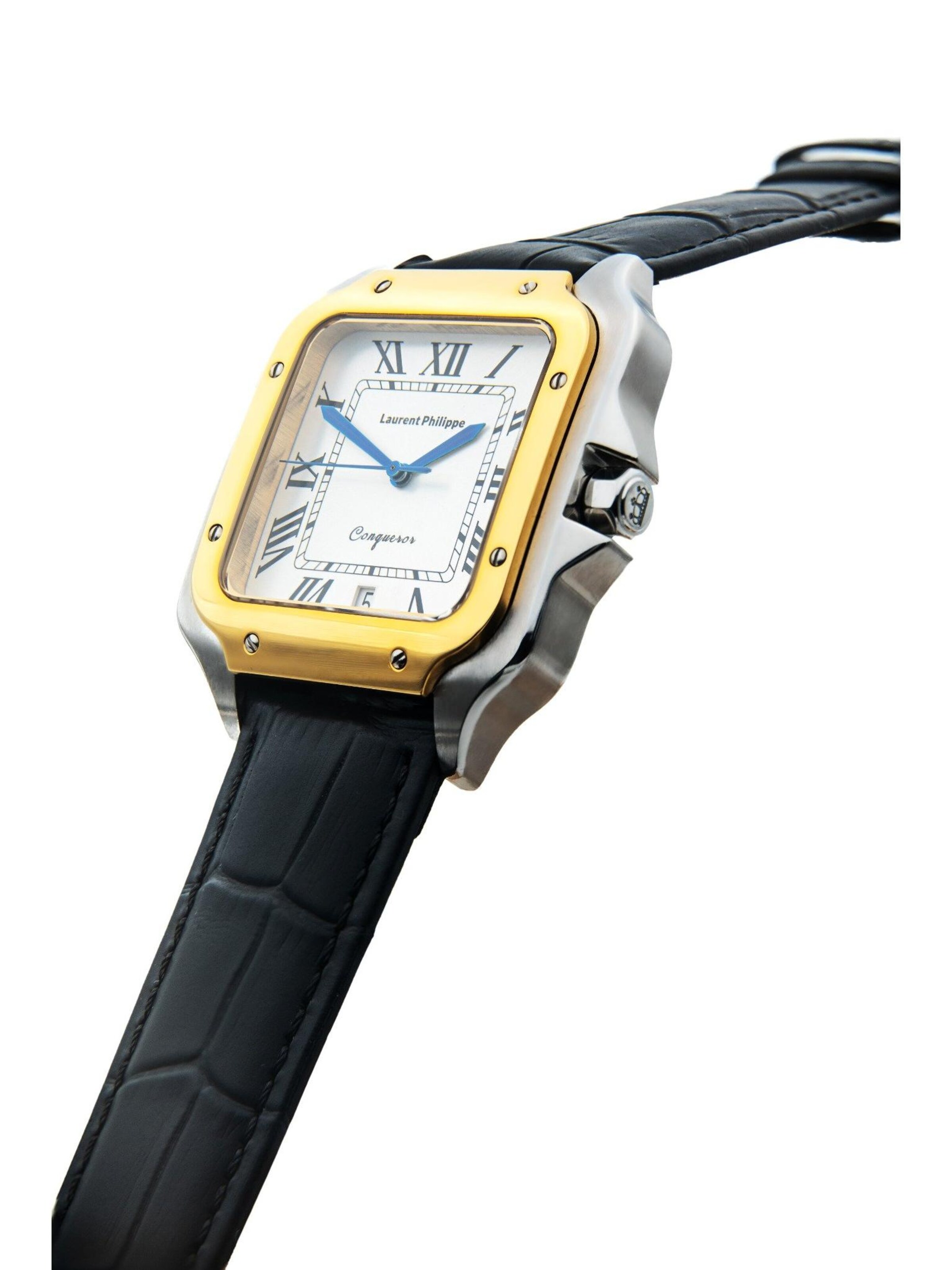 Laurent Philippe Analog Watch in Black