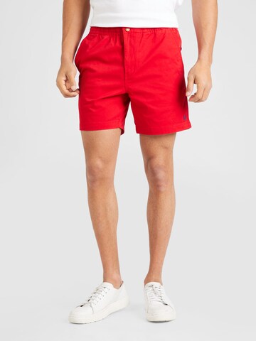 Polo Ralph Lauren Regular Broek 'PREPSTERS' in Rood: voorkant