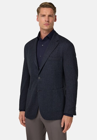 Coupe slim Veste de costume Boggi Milano en bleu : devant
