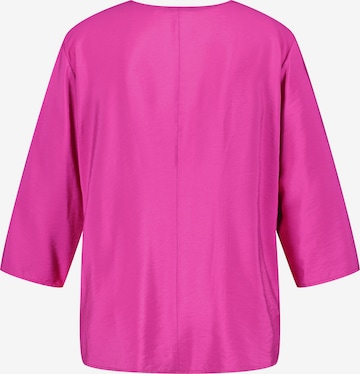 SAMOON Bluzka w kolorze różowy