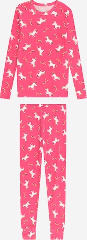 GAP Комплект пижама 'UNICORN' в розово: отпред